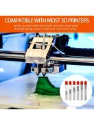 10 darabos Rozsdamentes Acél Törlőfej Tisztító Készlet