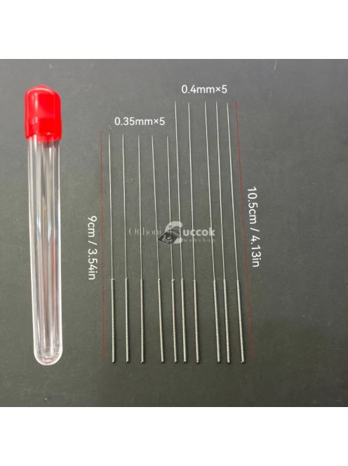 10 darabos Rozsdamentes Acél Törlőfej Tisztító Készlet
