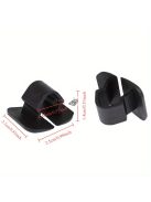 10db Fekete Műanyag Autó Motorháztető Hangszigetelő Klipsz