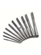 10 darabos gyorsacél dörzsárcsavar készlet