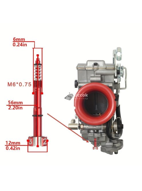 Suzuki Burgman karburátorhoz való készlet.