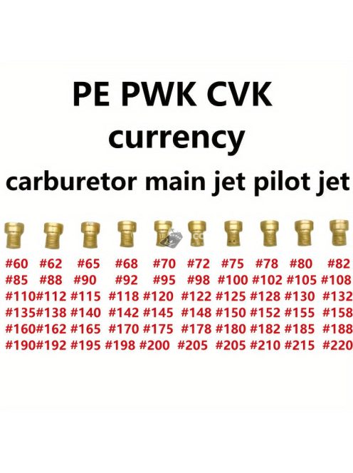 10 db karburátor fősugársugárzó sugárhajtómű