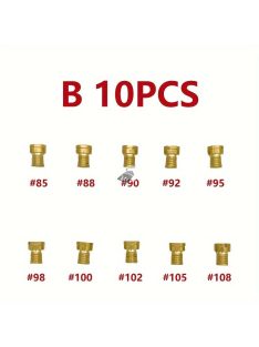 10 db karburátor fősugársugárzó sugárhajtómű