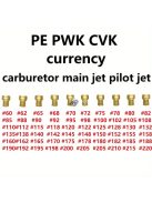 10 db karburátor fősugársugárzó sugárhajtómű