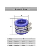 motorkerékpár karburátor gumi adapter