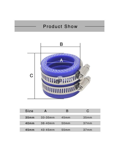 motorkerékpár karburátor gumi adapter