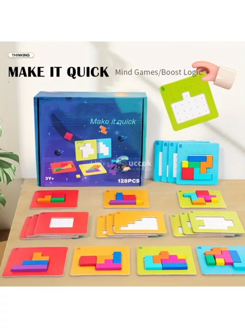 Geometriai Puzzle Játék