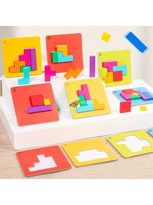 Geometriai Puzzle Játék