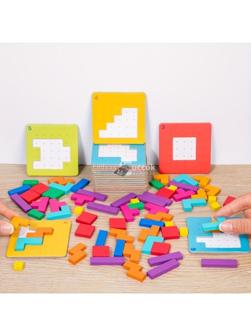 Geometriai Puzzle Játék