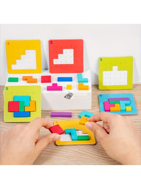 Geometriai Puzzle Játék