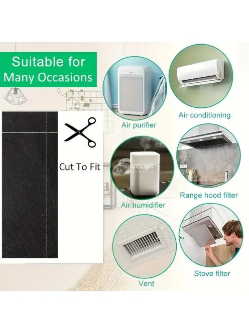 Sokoldalú nagy aktív szén légszűrő