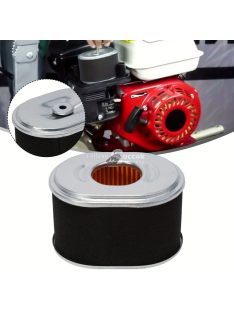 Ovális alakú benzinmotoros légszűrő betét