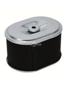 Ovális alakú benzinmotoros légszűrő betét