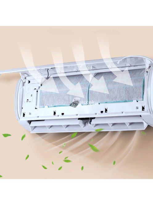 2db Vágható klíma porálló szűrőháló