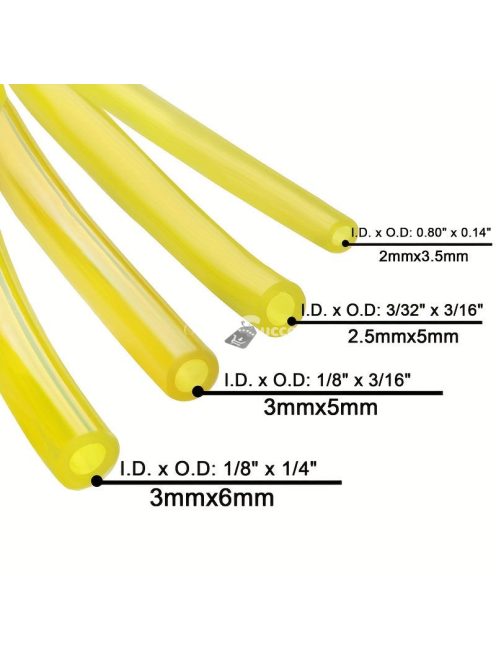 4db Üzemanyagvezeték-tömlő kis motorcső