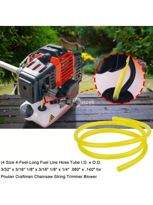 4db Üzemanyagvezeték-tömlő kis motorcső