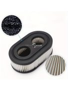 2 db, fűnyíró légszűrő, kompatibilis a Briggs And Stratton 593260, 798452 sorozatú motorokkal
