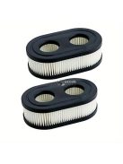 2 db, fűnyíró légszűrő, kompatibilis a Briggs And Stratton 593260, 798452 sorozatú motorokkal