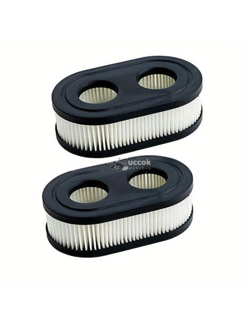 2 db, fűnyíró légszűrő, kompatibilis a Briggs And Stratton 593260, 798452 sorozatú motorokkal