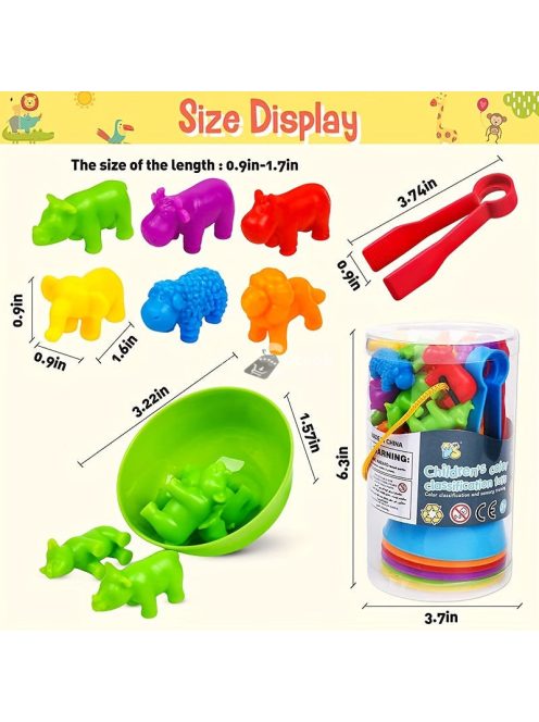 Szivárványos rendező puzzle játék