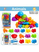 Szivárványos rendező puzzle játék