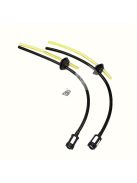 2db szűrős olajvezeték láncfűrészhez, fűnyíróhoz, fűkaszához