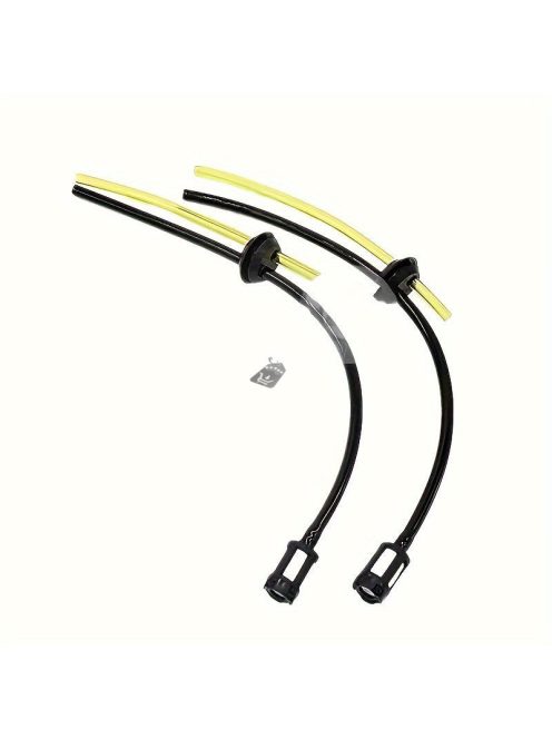 2db szűrős olajvezeték láncfűrészhez, fűnyíróhoz, fűkaszához