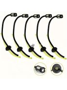 2db szűrős olajvezeték láncfűrészhez, fűnyíróhoz, fűkaszához