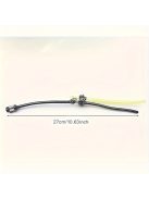 2db szűrős olajvezeték láncfűrészhez, fűnyíróhoz, fűkaszához