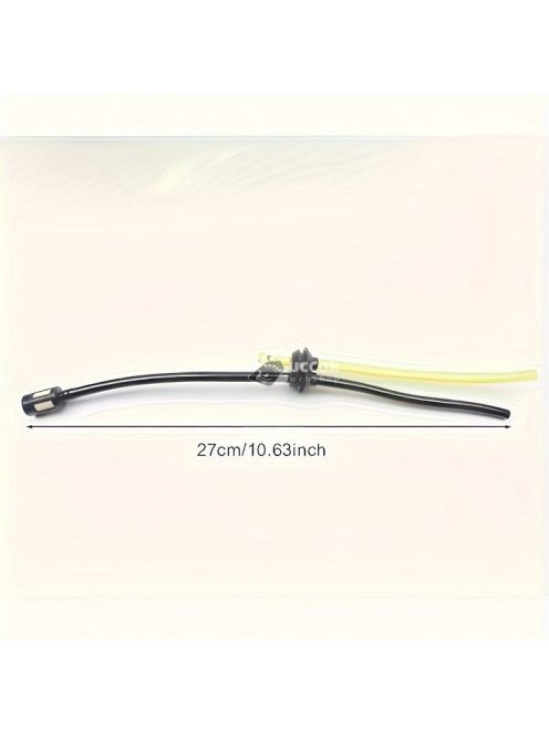 2db szűrős olajvezeték láncfűrészhez, fűnyíróhoz, fűkaszához