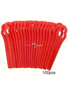 100db Műanyag Fűnyíró Kefe Penge Csereszer