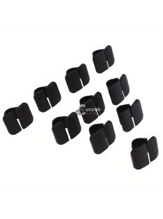   10db Fekete Műanyag Autó Motorháztető Hangszigetelő Klipsz