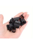 10db Fekete Műanyag Autó Motorháztető Hangszigetelő Klipsz