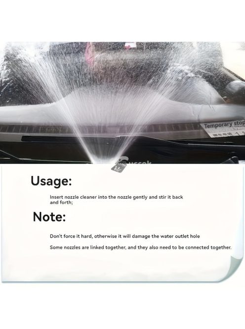 5 ablaktörlő fúvóka eltömődés tisztító tű