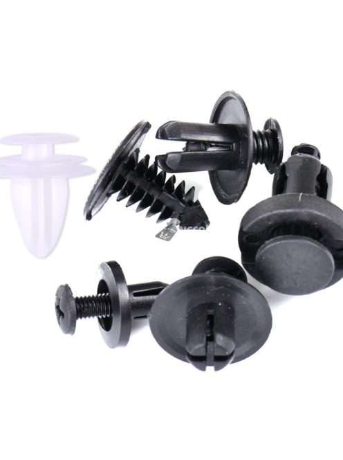 100db + doboz 6 méretű rögzítő klip készlet