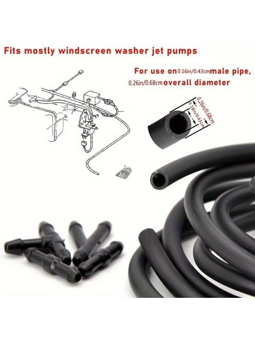 Szélvédő ablaktörlő fúvóka