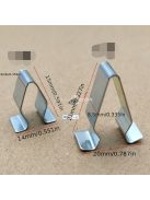 5db Ezüst Autó Ajtó Kárpit Panel