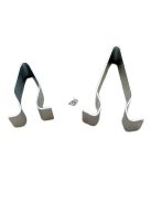 5db Ezüst Autó Ajtó Kárpit Panel