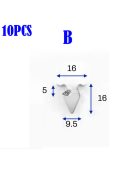 5db Ezüst Autó Ajtó Kárpit Panel
