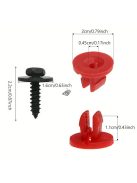 20db Motor Alátét Fedél Csipesz és Csavar Készlet