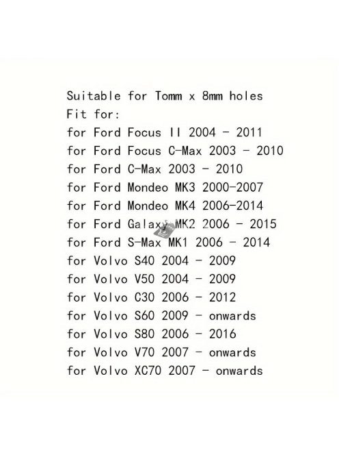 20db Motor Alátét Fedél Csipesz és Csavar Készlet