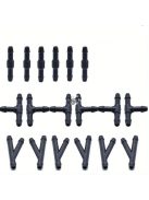 18 darabos Szélvédőmosó Csatlakozó készlet