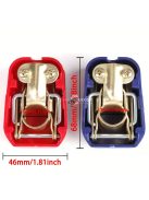 2 darabos autós akkumulátor kapocsbilincs