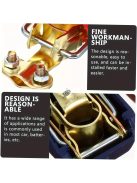 2 darabos autós akkumulátor kapocsbilincs