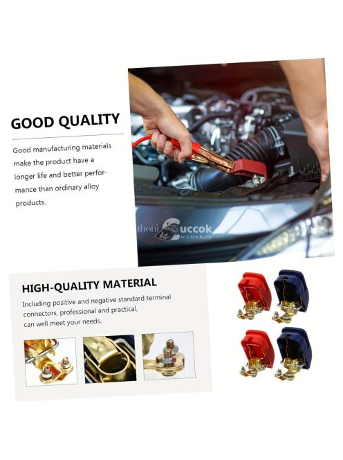 2 darabos autós akkumulátor kapocsbilincs