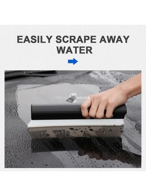 Szilikon autós ablaktörlő lapát, karcolásgátló, vízkaparó, üvegtisztító eszköz