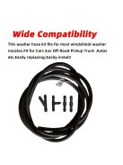 Szélvédőmosó tömlőkészlet - 2 méteres univerzális tömlő