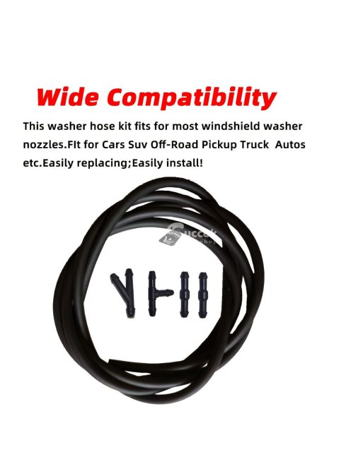 Szélvédőmosó tömlőkészlet - 2 méteres univerzális tömlő