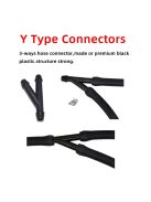 Szélvédőmosó tömlőkészlet - 2 méteres univerzális tömlő