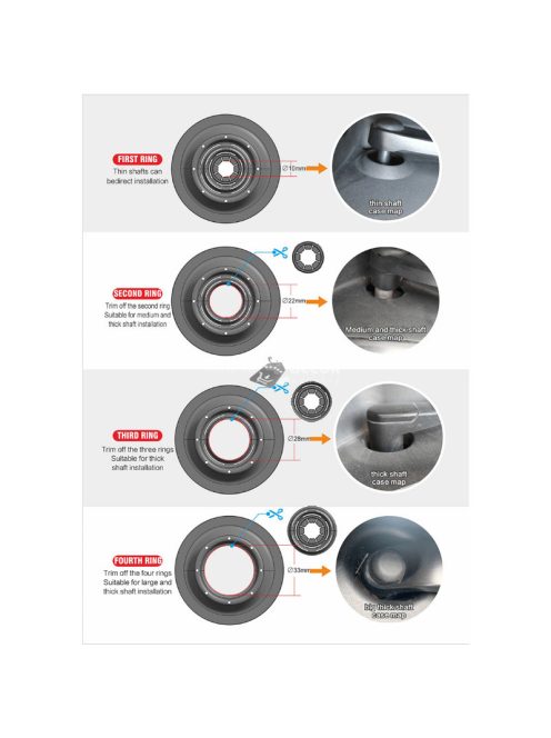 Univerzális autó ablaktörlő lapát védőburkolat készlet